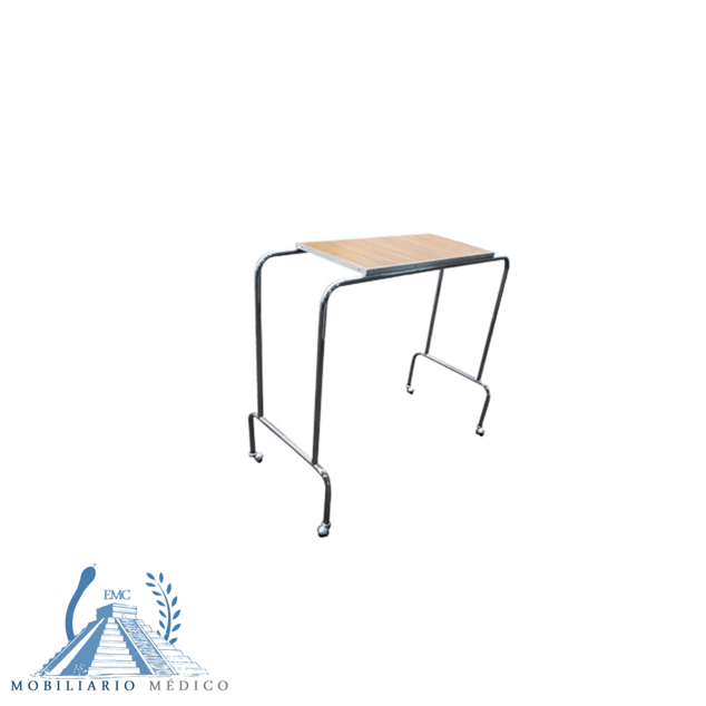 Mesa Puente Fija Cromada con Cubierta de Formaica