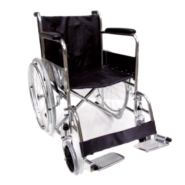Silla de Ruedas 18" Cromada