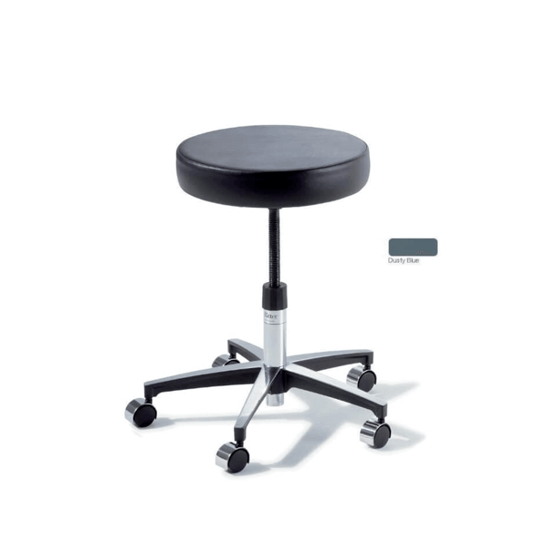 Banco Giratorio Manual Dusty Blue Ritter