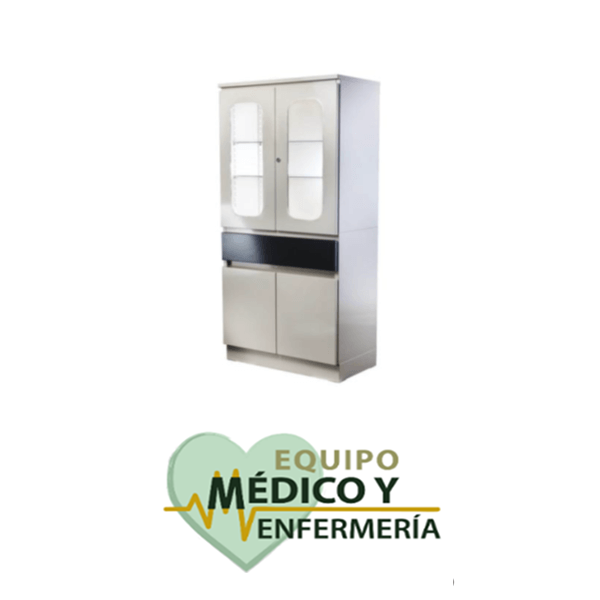 Vitrina Doble Killian Mobiliario Médico EME