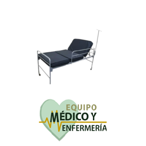 Cama para Hospital Manual 2 Posiciones Económica Mobiliario Médico EME