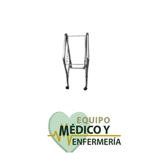 Carro Porta Expedientes Cromado 12 Mobiliario Médico EME